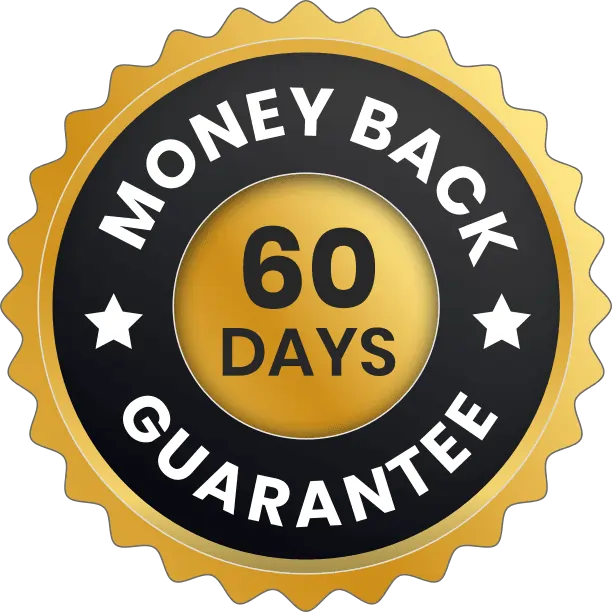 60-Day 100% Money Back Guarantee